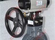 手動離合器-手輪-氣動閥手動操作 常開型氣動閥