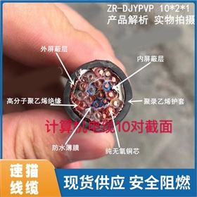 DJYPVP绞对屏蔽计算机电缆12*2*1.0电缆