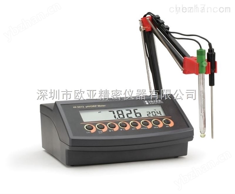 HANNA哈納HI2213微電腦酸度pH/氧化還原ORP/溫度C測定儀