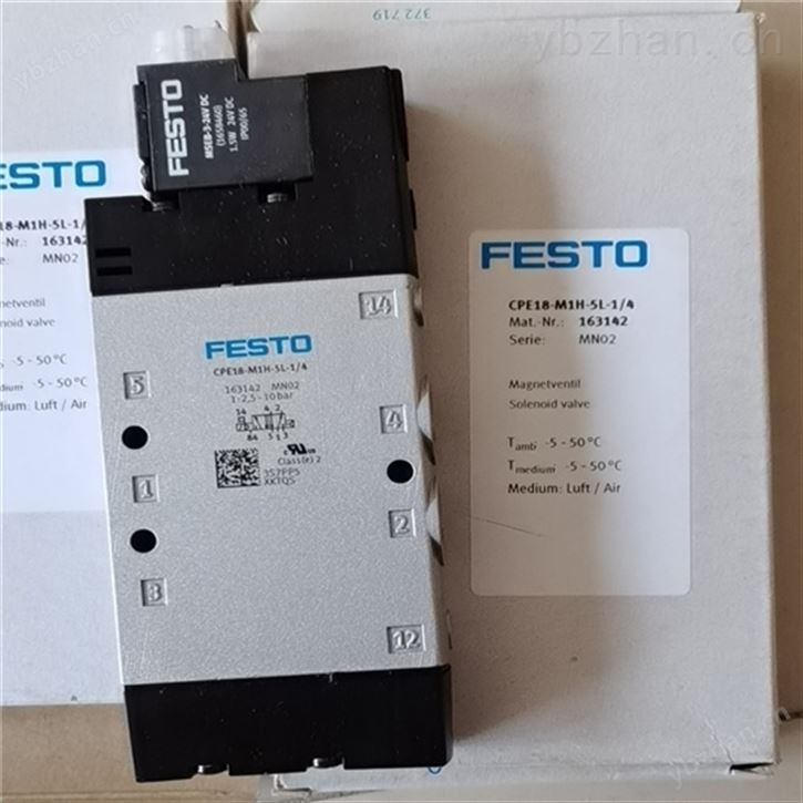 FESTO VSVA標準閥工作電壓